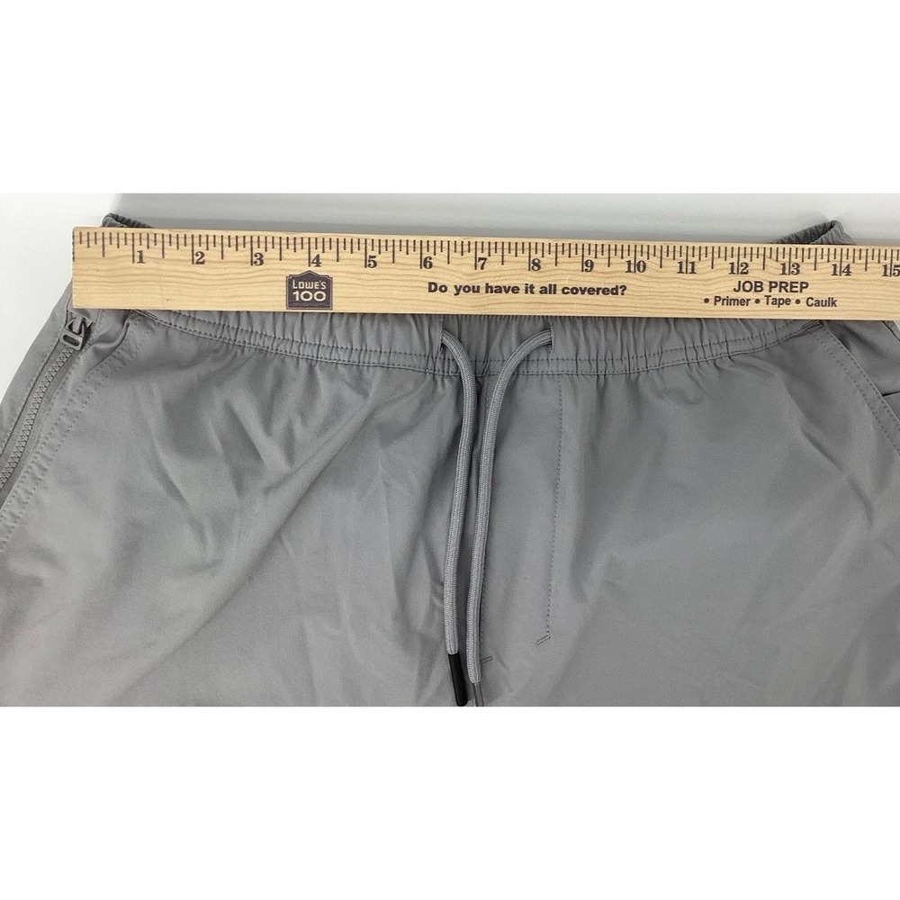 BYLT Shorts Mens Medium Gray Premium Basics Performance Joggers Athletic Running - Picture 5 of 7